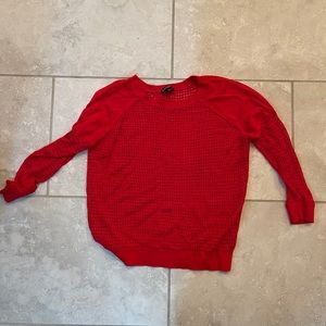 Express red sweater